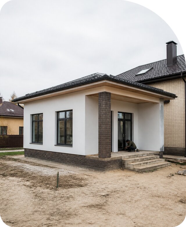 Строительство одноэтажной пристройки в Мелеузе от 460305 р. | РадиДОМА-Млз